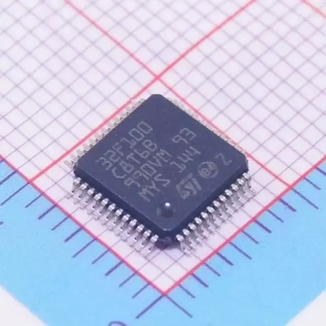 میکروکنترلر stm32f100c8t6 اورجینال/کرتکس m3/cortex-m3  - کویرالکترونیک میکروکنترلر stm32f100c8t6 اورجینال/کرتکس m3/cortex-m3  - کویرالکترونیک