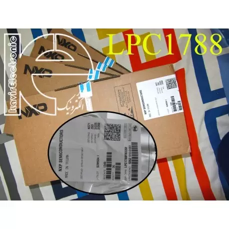 میکروکنترلر LPC1788 Cortex-M3-اورجینال -تایوان - کویرالکترونیک میکروکنترلر LPC1788 Cortex-M3-اورجینال -تایوان - کویرالکترونیک