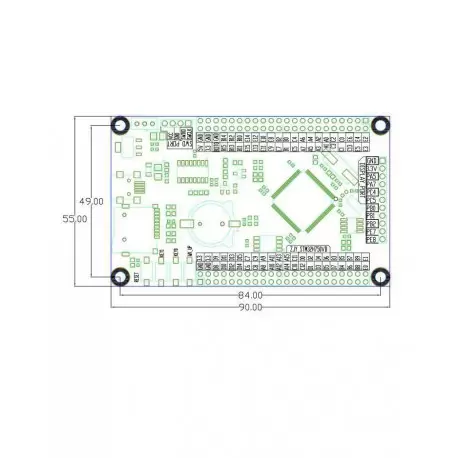 برد stm32H743vit6 کویرالکترونیک برد stm32H743vit6 کویرالکترونیک