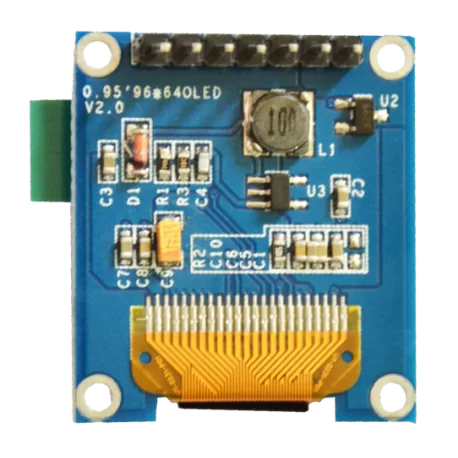 OLED HD 0.95 inch OLED Display Color Module 96x64 SPI / SSD1331 / 65536 colors -کویر الکترونیک OLED HD 0.95 inch OLED Display Color Module 96x64 SPI / SSD1331 / 65536 colors -کویر الکترونیک