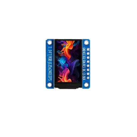 Module 1.14 inch LCD display screen LCD screen IPS high-definition display 135240 resolution ST7789-کویر الکترونیک Module 1.14 inch LCD display screen LCD screen IPS high-definition display 135240 resolution ST7789-کویر الکترونیک