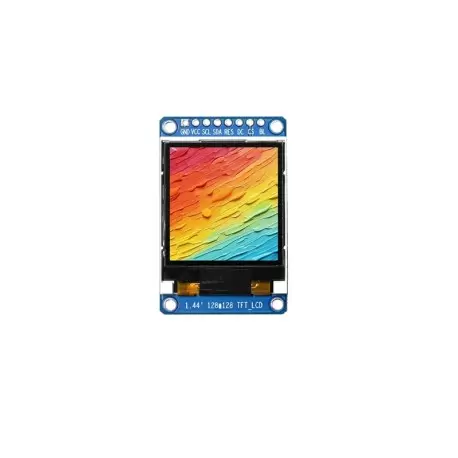 Module 1.44 inch TFT LCD  SPI port TFT color screen 128x128 st7735-کویر الکترونیک Module 1.44 inch TFT LCD  SPI port TFT color screen 128x128 st7735-کویر الکترونیک