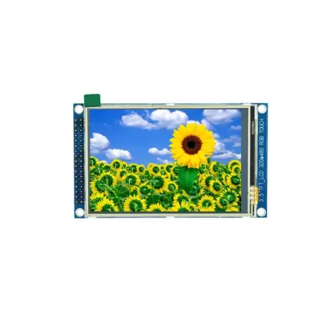 ماژول 3.5 اینچ با تاچ 3.5inch LCD display Module, 320x480- HD - Parallel - ILI9486L - کویرالکترونیک ماژول 3.5 اینچ با تاچ 3.5inch LCD display Module, 320x480- HD - Parallel - ILI9486L - کویرالکترونیک