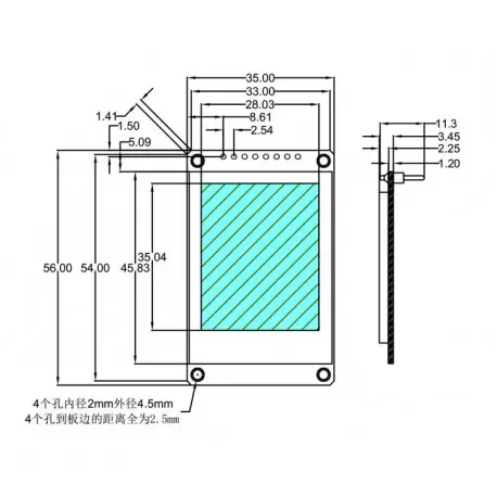 ماژول 1.8 اینچ 1.8inch LCD display Module, 128x160 SPI - ST7735 - کویرالکترونیک ماژول 1.8 اینچ 1.8inch LCD display Module, 128x160 SPI - ST7735 - کویرالکترونیک