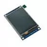 ماژول 2.4 اینچ با تاچ 2.4inch LCD display Module, 240x320 SPI- ILI9341 - کویرالکترونیک ماژول 2.4 اینچ با تاچ 2.4inch LCD display Module, 240x320 SPI- ILI9341 - کویرالکترونیک