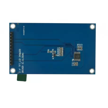 ماژول 2.4 اینچ با تاچ 2.4inch LCD display Module, 240x320 SPI- ILI9341 - کویرالکترونیک ماژول 2.4 اینچ با تاچ 2.4inch LCD display Module, 240x320 SPI- ILI9341 - کویرالکترونیک