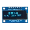 OLED 0.91 inch OLED Module Blue 128x32 SPI / SSD1306 -کویر الکترونیک OLED 0.91 inch OLED Module Blue 128x32 SPI / SSD1306 -کویر الکترونیک