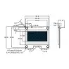 OLED 1.54 inch OLED Module White 128x64 SPI / SSD1309 -کویر الکترونیک OLED 1.54 inch OLED Module White 128x64 SPI / SSD1309 -کویر الکترونیک