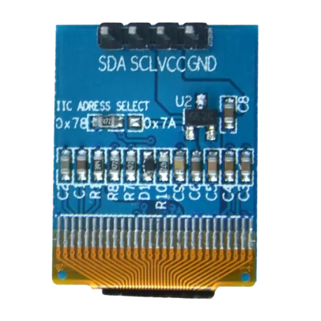 OLED 0.66 inch OLED Module Blue 64x48 IIC / SSD1306 -کویر الکترونیک OLED 0.66 inch OLED Module Blue 64x48 IIC / SSD1306 -کویر الکترونیک