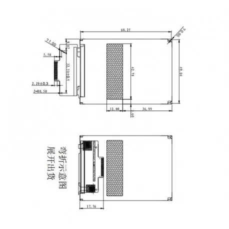 السیدی 2.8 اینچ TFT LCD 2.8 inch - HD-240x320 Without Touch - ILI9341 - کویرالکترونیک السیدی 2.8 اینچ TFT LCD 2.8 inch - HD-240x320 Without Touch - ILI9341 - کویرالکترونیک