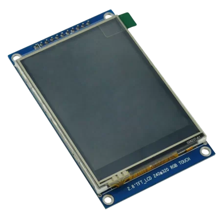 ماژول 2.8 اینچ با تاچ 2.8inch LCD display Module, 240x320- HD - SPI - ILI9341 - کویرالکترونیک ماژول 2.8 اینچ با تاچ 2.8inch LCD display Module, 240x320- HD - SPI - ILI9341 - کویرالکترونیک