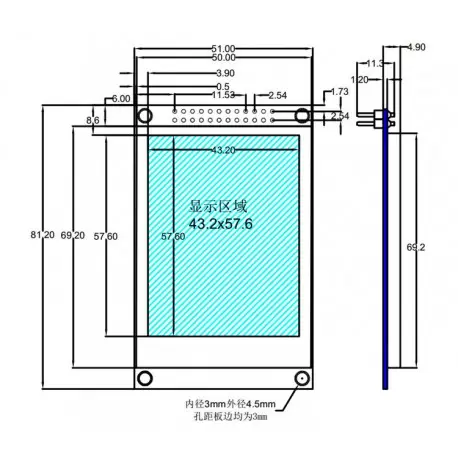 ماژول 2.8 اینچ بدون تاچ 2.8inch LCD display Module, 240x320 HD - Parallel - ILI9341 - کویرالکترونیک ماژول 2.8 اینچ بدون تاچ 2.8inch LCD display Module, 240x320 HD - Parallel - ILI9341 - کویرالکترونیک