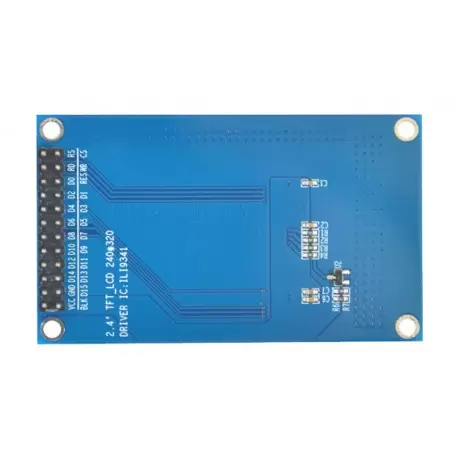 ماژول 2.4 اینچ بدون تاچ 2.4inch LCD display Module, 240x320 - Parallel - ILI9341- کویر الکترونیک ماژول 2.4 اینچ بدون تاچ 2.4inch LCD display Module, 240x320 - Parallel - ILI9341- کویر الکترونیک