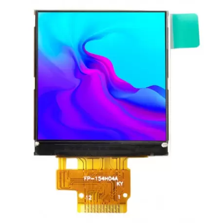 السیدی 1.54 اینچ TFT LCD 1.54 inch - 240x240 SPI - ST7789- کویر الکترونیک السیدی 1.54 اینچ TFT LCD 1.54 inch - 240x240 SPI - ST7789- کویر الکترونیک