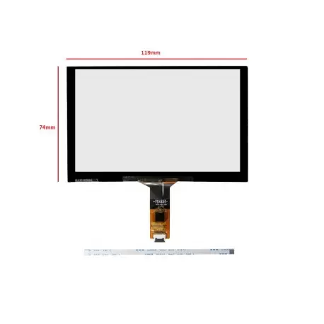 تاچ خازنی 5.0 اینچ 6پین مدل - touch 5inch gt911 تاچ خازنی 5.0 اینچ 6پین مدل - touch 5inch gt911