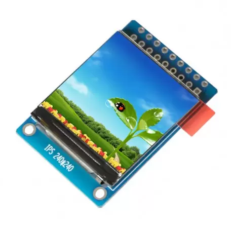 ماژول 1.3 اینچ 1.3inch LCD display Module HD Screen, 240x240 - Parallel / SPI - ST7789 - کویر الکترونیک ماژول 1.3 اینچ 1.3inch LCD display Module HD Screen, 240x240 - Parallel / SPI - ST7789 - کویر الکترونیک