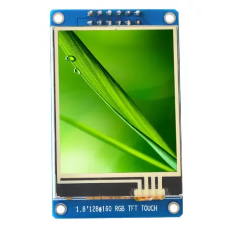 ماژول 1.8 اینچ با تاچ 1.8inch LCD display Module with Touch, 128x160 SPI - ST7735 - کویر الکترونیک ماژول 1.8 اینچ با تاچ 1.8inch LCD display Module with Touch, 128x160 SPI - ST7735 - کویر الکترونیک
