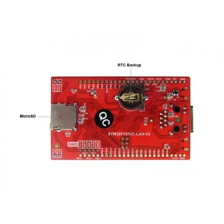 برد کاربردی و حرفه ای STM32F107VC-LAN-V2 - کویرالکترونیک برد کاربردی و حرفه ای STM32F107VC-LAN-V2 - کویرالکترونیک