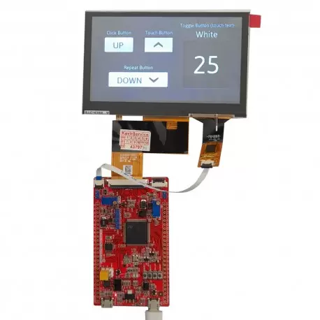 برد کاربردی و حرفه ای EWB-STM32H7B0 v3.0 (جدید) ساپورت السیدی های 40 و 50 پین - کویر الکترونیک برد کاربردی و حرفه ای EWB-STM32H7B0 v3.0 (جدید) ساپورت السیدی های 40 و 50 پین - کویر الکترونیک