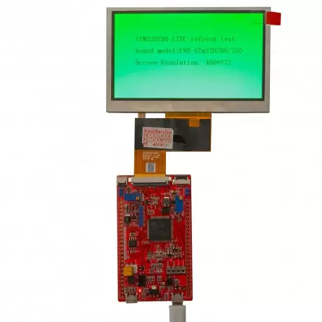 برد کاربردی و حرفه ای EWB-STM32H7B0 v3.0 (جدید) ساپورت السیدی های 40 و 50 پین - کویر الکترونیک برد کاربردی و حرفه ای EWB-STM32H7B0 v3.0 (جدید) ساپورت السیدی های 40 و 50 پین - کویر الکترونیک