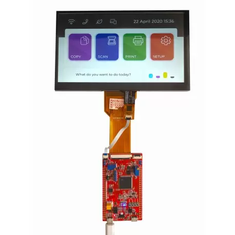 برد کاربردی و حرفه ای EWB-STM32H7B0 v3.0 (جدید) ساپورت السیدی های 40 و 50 پین - کویر الکترونیک برد کاربردی و حرفه ای EWB-STM32H7B0 v3.0 (جدید) ساپورت السیدی های 40 و 50 پین - کویر الکترونیک