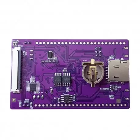 برد کاربردی و حرفه ای EWB-STM32H7B0 v3.0 (جدید) ساپورت السیدی های 40 و 50 پین - کویر الکترونیک برد کاربردی و حرفه ای EWB-STM32H7B0 v3.0 (جدید) ساپورت السیدی های 40 و 50 پین - کویر الکترونیک