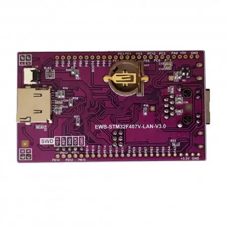 برد کاربردی و حرفه ای STM32F407VG-LAN-V3 کویرالکترونیک برد کاربردی و حرفه ای STM32F407VG-LAN-V3 کویرالکترونیک