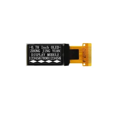oled 0.78 inch high brightness 128x80 SPI/IIC/SSD1317-کویر الکترونیک oled 0.78 inch high brightness 128x80 SPI/IIC/SSD1317-کویر الکترونیک
