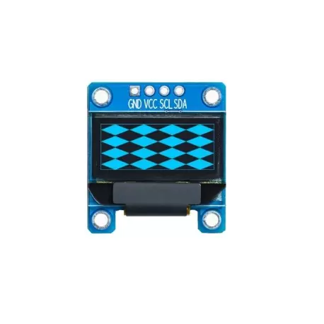 OLED 0.82 inch OLED Module blue 96x39 IIC / SSD1306-کویر الکترونیک OLED 0.82 inch OLED Module blue 96x39 IIC / SSD1306-کویر الکترونیک