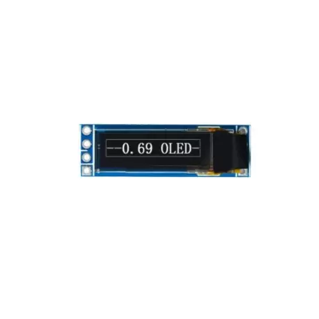 OLED 0.69 inch OLED Module 96x16 IIC/ SSD1306-کویر الکترونیک. OLED 0.69 inch OLED Module 96x16 IIC/ SSD1306-کویر الکترونیک.