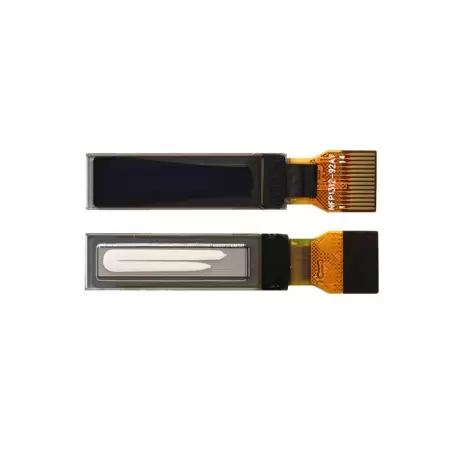 OLED 0.69 inch with high britness 96x16 IIC/ SSD1312-کویرالکترونیک OLED 0.69 inch with high britness 96x16 IIC/ SSD1312-کویرالکترونیک