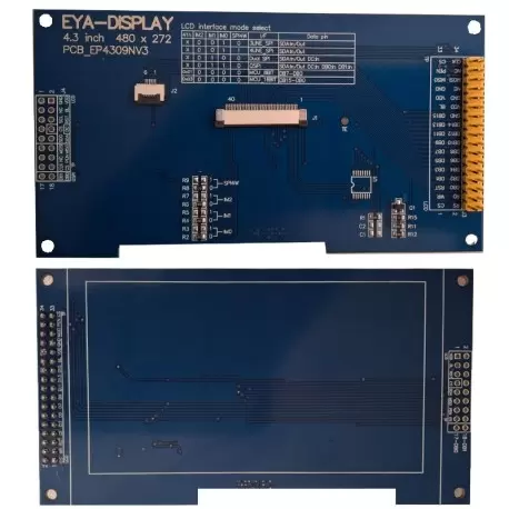 16pin adaptor pcb for 4.3 16pin adaptor pcb for 4.3