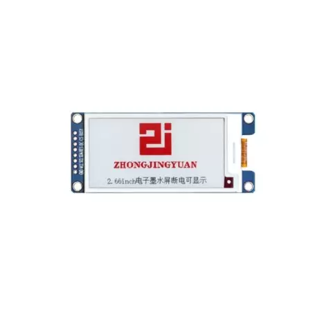 Module EPD E-Paper 2.66 inch 152x296 pixel-SSD1680-Black, white, red-کویر الکترونیک. Module EPD E-Paper 2.66 inch 152x296 pixel-SSD1680-Black, white, red-کویر الکترونیک.