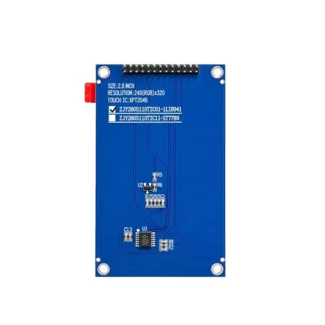 ماژول 2.8 اینچ با تاچ 2.8inch LCD display Module, 240x320- HD - SPI - ILI9341 - کویرالکترونیک. ماژول 2.8 اینچ با تاچ 2.8inch LCD display Module, 240x320- HD - SPI - ILI9341 - کویرالکترونیک.